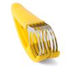 Banana Slicer Stainless Steel Manual Food Slicer Multifunctional Strawberry Cucumber Carrot Egg Cutter for Home Outdoor
