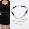 Metal Lobster Buckle Waist Chain for Women's Belt To Make Them Look Slim and Elegant and Versatile for Women's Fashionable Dress Decoration