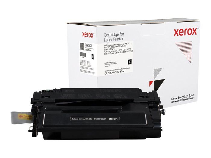 Toner - XEROX - Everyday Noir - Capacité Standard - 6000 pages - Compatible HP CE255A