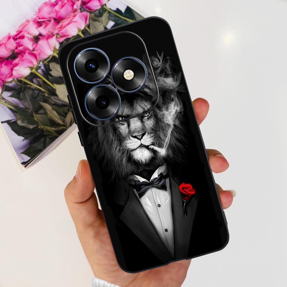 Для чехла Itel S23 Plus S681LN itel S23 S665L Модный Элегантный Расписной Мягкий Силикон ТПУ Задняя Крышка Телефона Для Itel S23+ S23Plus
