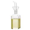 Бутылка для масла из высокопрочного пыленепроницаемого и герметичного боросиликатного стекла, подходит для использования на кухне.