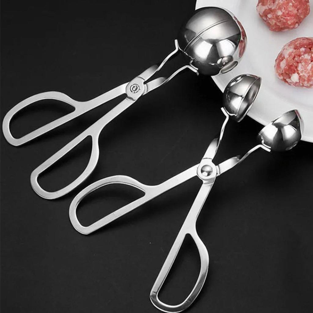 Stainless Steel Meatball Maker Food Grade Meat Baller Meatball Making Tool for Making Meatballs Rice Balls Fish Balls