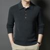 Мужской свитер-поло Yiliteng из 100% шерсти YTMTST6597