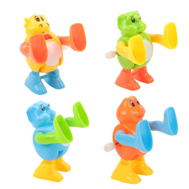 Новая заводная игрушка Детская мультяшная заводная Креативная вращающаяся Переворачивающаяся Головоломка с животными Маленькое животное Подарок для малыша