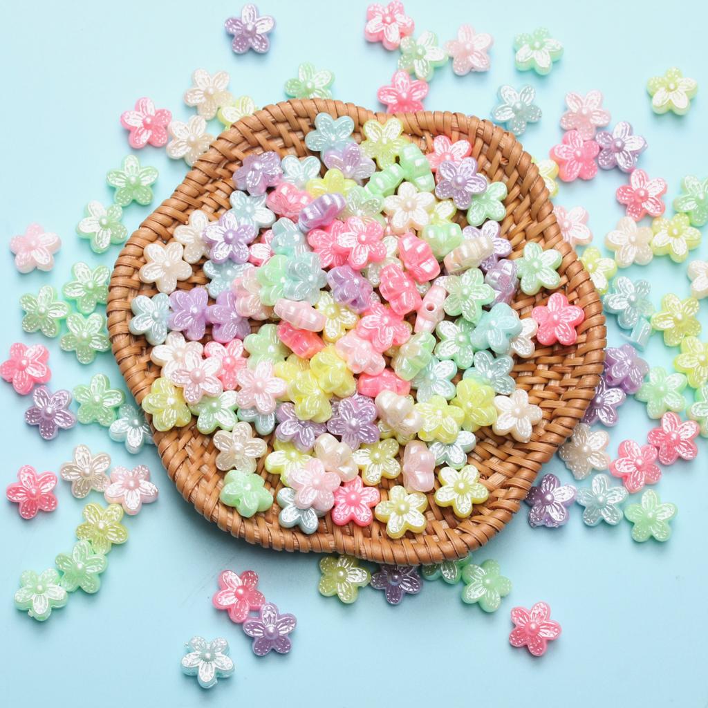 Аксессуары ручной работы ручной работы Материалы «сделай сам» Смешайте цвета Цветы 150/200 шт. Бусины-бабочки Браслет Ожерелье Мода Макарон Цвет Любовь