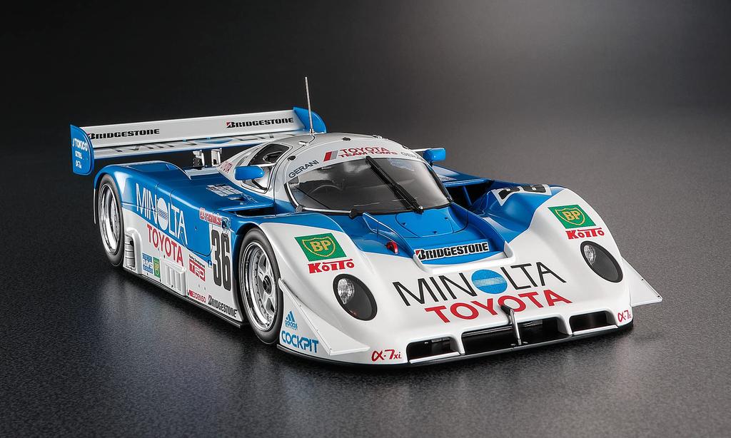 Hasegawa scale Minolta Toyota plastic model kit HC56 1/24 91C-V