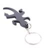 Novelty Creative Zinc Zinc Alloy Aluminum Lizard Shape Beer Corkscrew Openers Keys Ring Bottle Opener