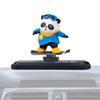 Car Dashboard Decoration - Cute Cartoon Car Decoration Anime Figure - Dashboard Accessories Funny Sliding Car Swing Decoration Dashboard Decor