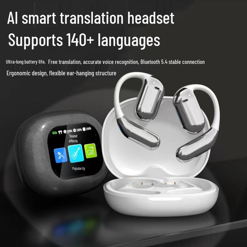 Спортивные Bluetooth-наушники Q16Pro с LCD-сенсорным экраном и управлением в одно касание