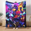 KDA Print Flannel Blanket High Quality Warm Comfortable Cover for All Seasons Perfect for Gifts Home Decor
