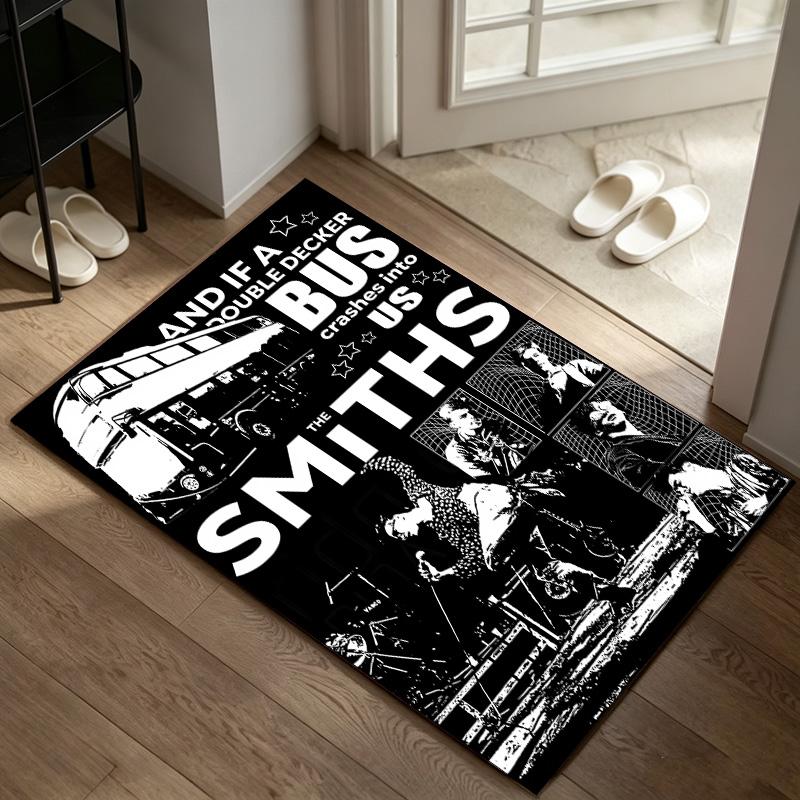 The Smiths A rug suitable for office chair areas living rooms and computer desks perfect for home offices and an ideal holiday gift