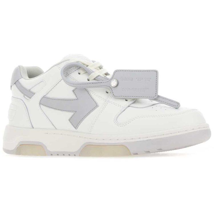 OFF WHITE Кроссовки на низкой подошве Out Of Office Белые OMIA189S21LEA0010109