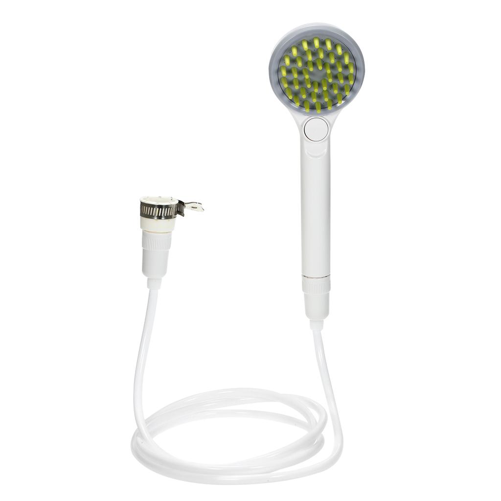 Расческа для душа, распылитель для расчесывания домашних животных, щетка для разбрызгивания воды для собак и кошек, скруббер для ванны для щенков, ручная насадка для душа для ухода за шерстью со шлангом 2 м