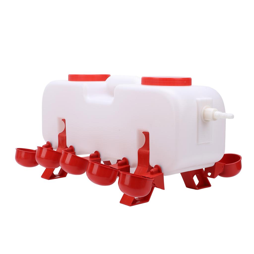 Automatic Chicken Waterer Anti Tipping Plastic Hygienic Chicken Watering System for Poultry Farm