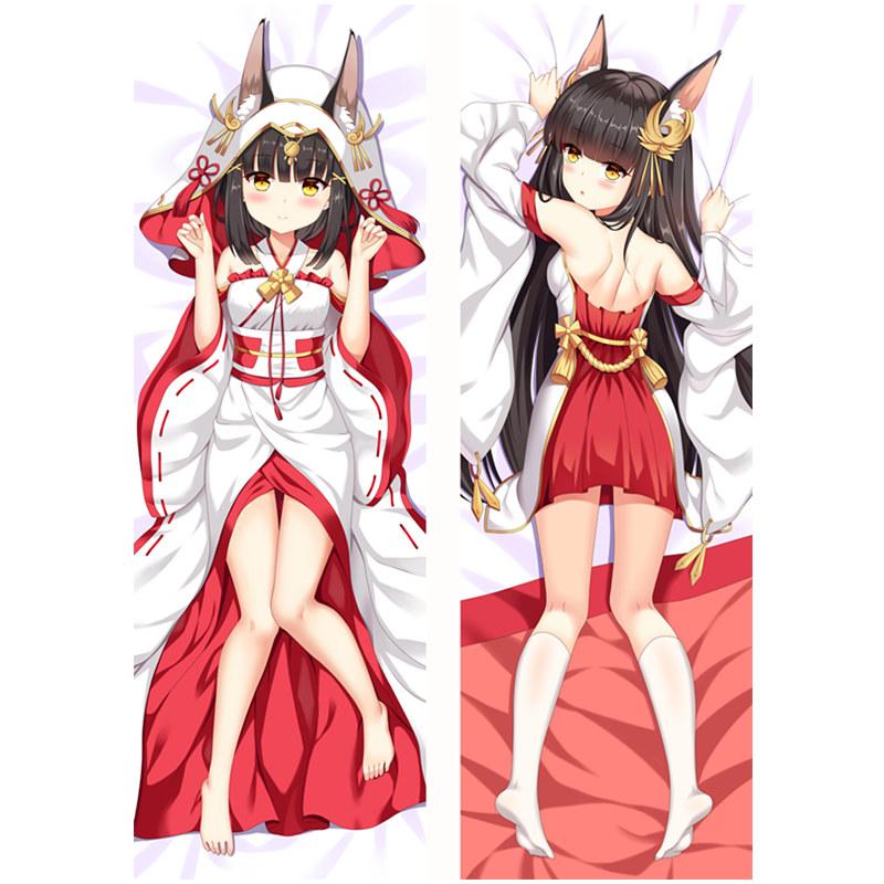 60x180cm Arrival Anime Game Azur Lane Pillow Covers Eagle Union Dakimakura Case 3D Double-Sided Bedding Hugging Body Pillowcase