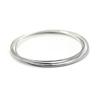 Karen Silver Bangle Bracelet Silver Accessories for Women 3-Row