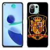 Чехол с гербом Испании и флагом для Xiaomi Mi 11 Lite NE 11i 10T 11T Pro A2 A3 Lite POCO F3 M3 M4 C31 X3 Pro NFC GT, черный чехол