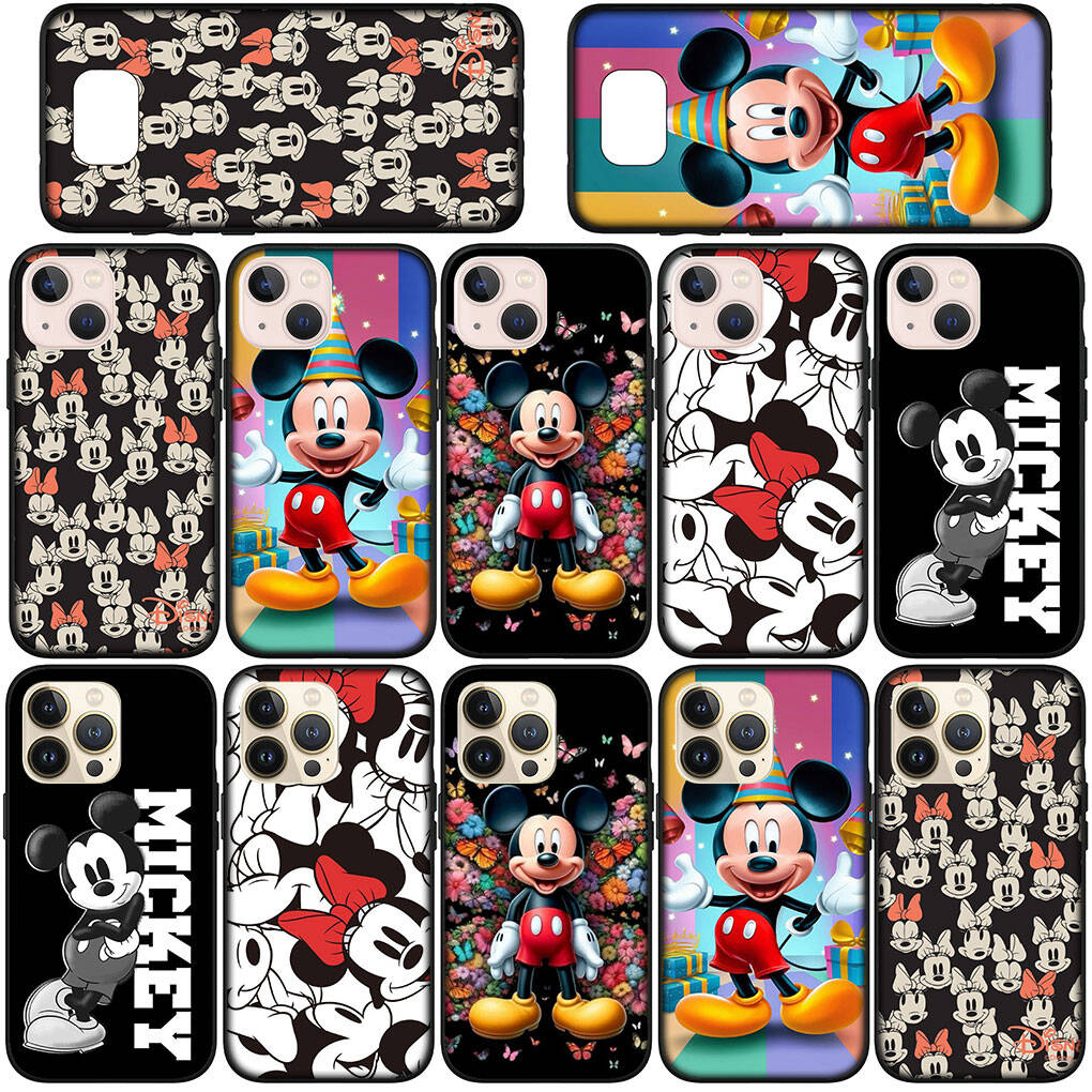 Для iPhone 17 16 15 Xiaomi Poco F7 F8 X7 X6 F5 C85 C75 C71 M8 Redmi Note 14 13 12 11 Pro Max 14C 13C 15C A3 A4 Чехол для телефона Аниме Микки Маус