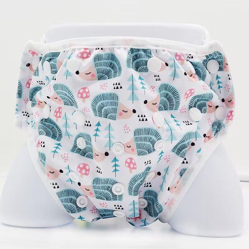 Подгузники плавания девочки-мальчика малыша многоразовые для урока плавания ребенка