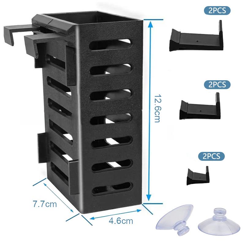 Плавающий подвесной держатель для аквариумных растений, крючки, горшок для водных растений, аквариумные кашпо, чашки, корзины для цветов, украшения для акваскейпа