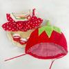 1 set Red Set 20cm Cotton Doll Clothes Tomato Skirt Plush Doll Clothes  Doll Accessories