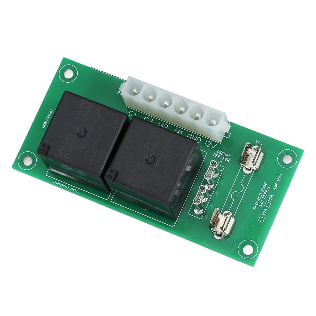 12V RV Power Gear Relay Control Board 14‑1130 High Performance 20 Amps Fuse for Fleetwood 246063