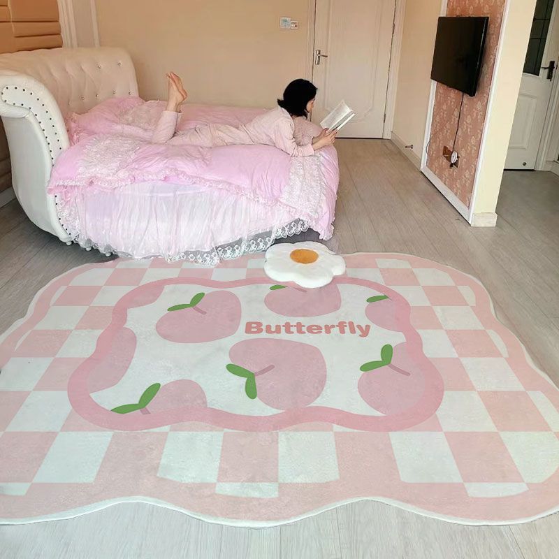 Thick Floor Mat Living Room Carpet Sofa Coffee Table Rug Popular Bedroom Area Rug Bedside Foot Mat