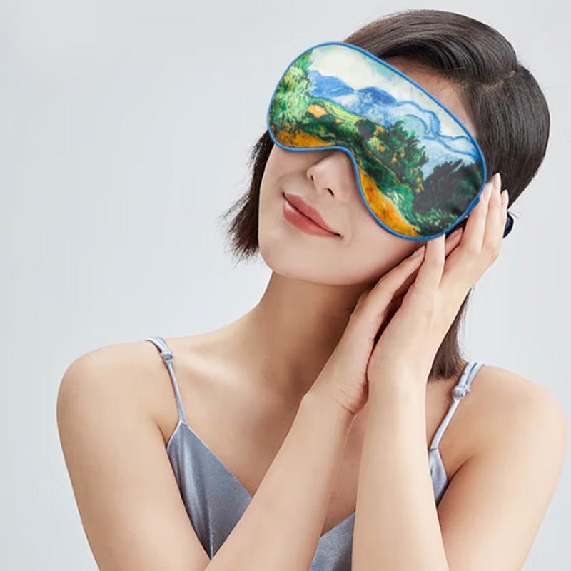 Elegant Silk Scarf & Eye Mask Gift Set