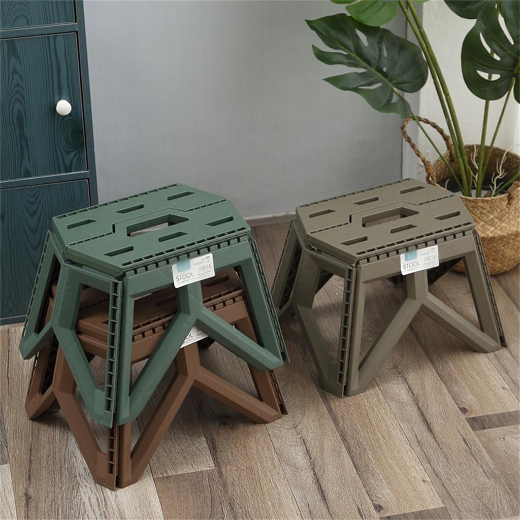 1pcs Outdoor Small Stool Portable Folding Stool High Load Bearing Durable Small Chair Fishing Stool Beach Stool Camping Stool