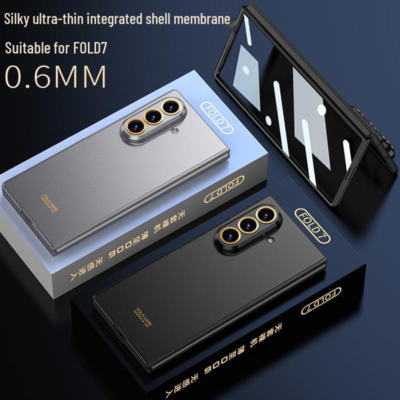 Samsung Z Fold 7 Ультратонкий Жесткий Защитный Чехол со Встроенной Пленкой