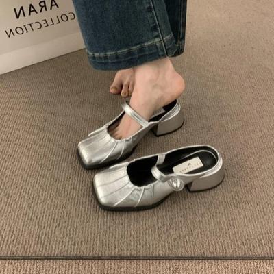 Корейский стиль Новые летние женские туфли ретро сандалии большого размера для женщин модные повседневные туфли на плоской подошве для женщин