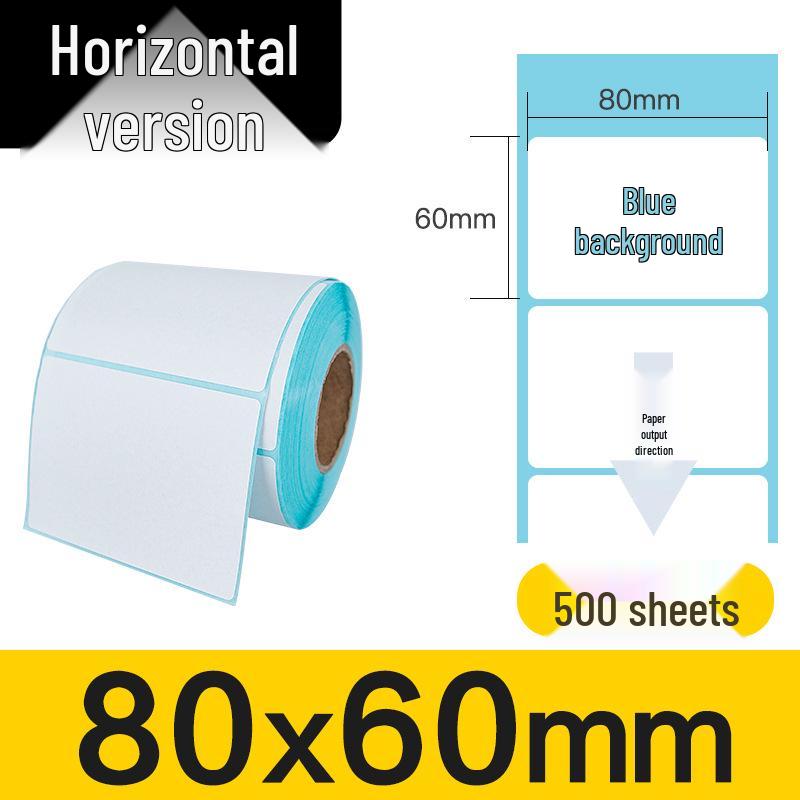 100x100x150mm Three-Proof Self-Adhesive Thermal Label Paper for Barcode Printing