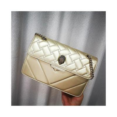 (Золото) Kurt Geiger London Сумка Kensington Женская Сумка Сумка из ПУ Кожи Ручная Сумка Роскошный Британский Бренд Сумка на Плечо Кошелек-Мессенджер Женская Сумка Кросс-боди