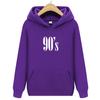 90s Hoodie Fashion Oversized Hoodies Women Pocket Long Sleeve Hoodies Clothing 90s Sweatshirt Women Sweats