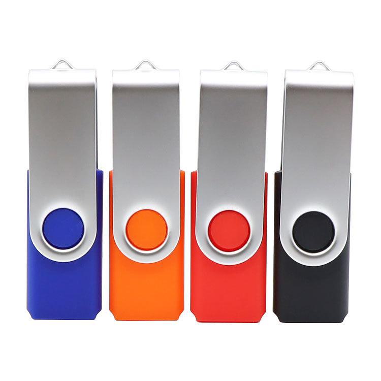 Новый корпус USB-накопителя с зажимом, пластиковый вращающийся корпус USB-накопителя