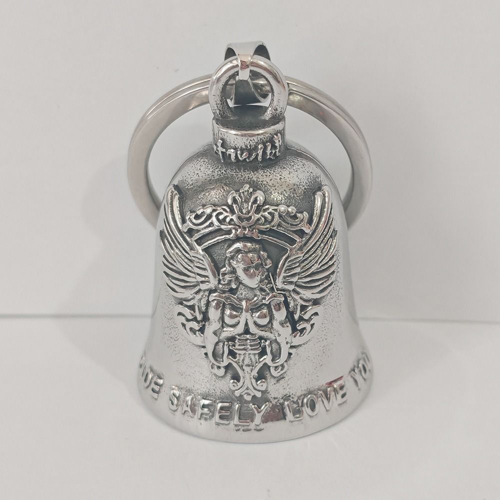 Pendant Motorcycle Guardian Bell Vinking Style Biker Good Luck Charm Evil Spirit Trap Bell Gifts