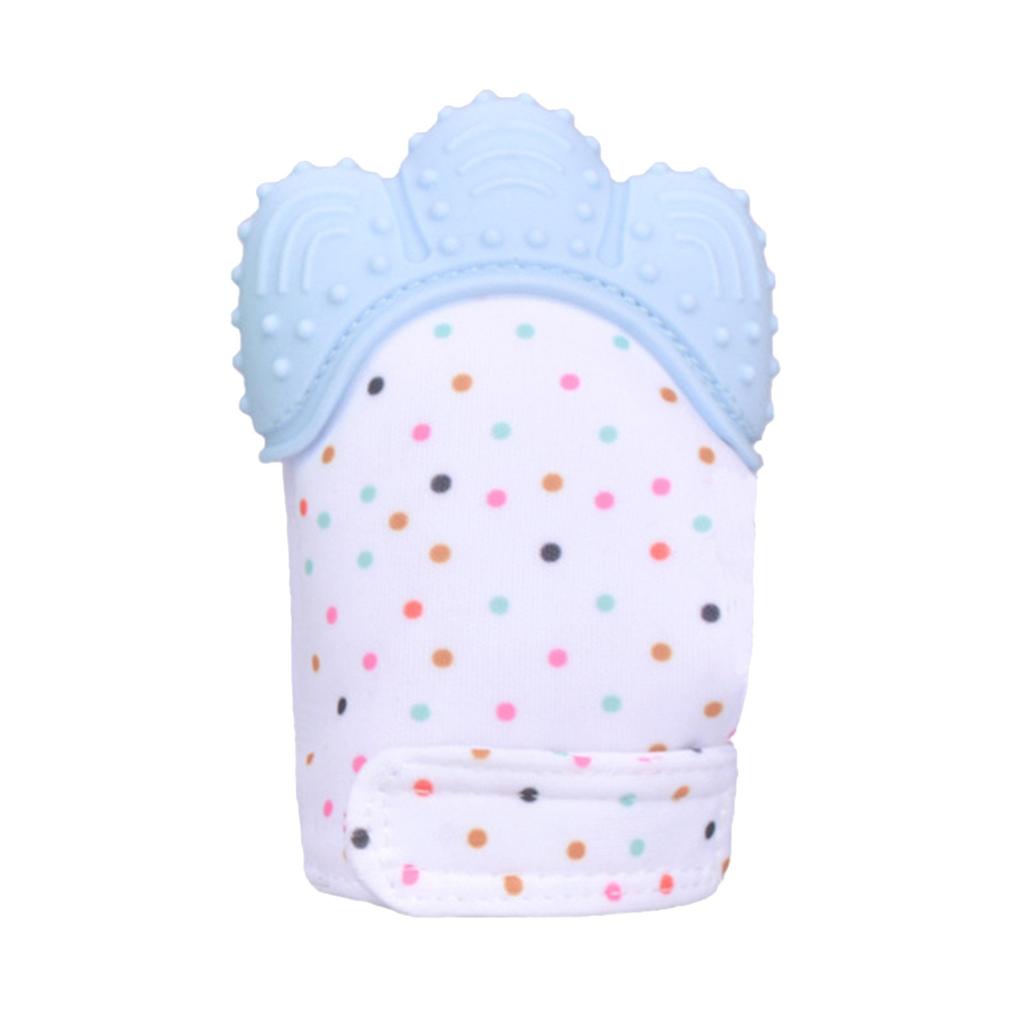 (проектор)Силиконовые детские перчатки для прорезывания зубов, детские игрушки для защиты от еды, молярные палочки, перчатки для предотвращения царапин на руках ребенка