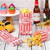For Party Cinema Pointed Bottom Popcorn Container Potato Chips Boxs Popcorn Bags Popcorn Sleeve