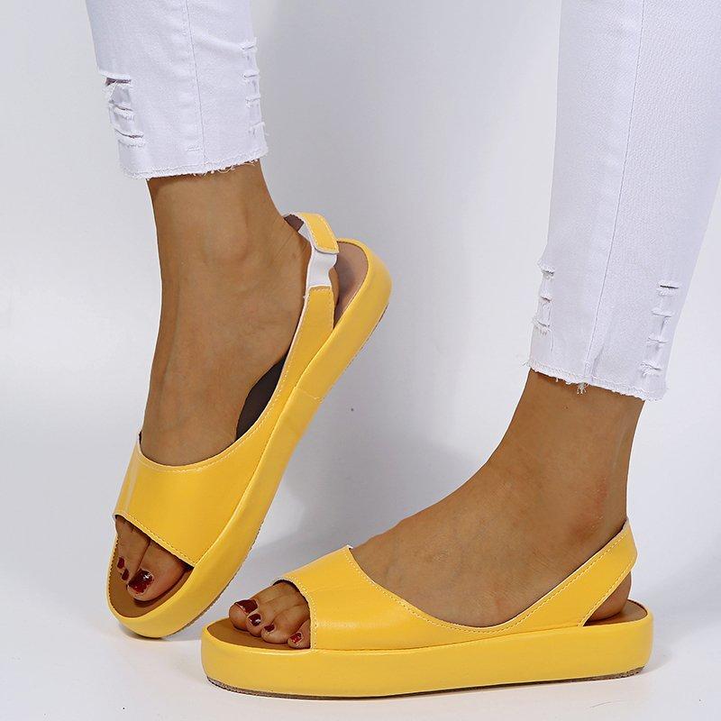 Женские сандалии на плоской подошве с открытым носком, женские повседневные сандалии на платформе для офиса, женские винтажные сандалии для вечеринок, дропшиппинг, Zapatos De Mujer