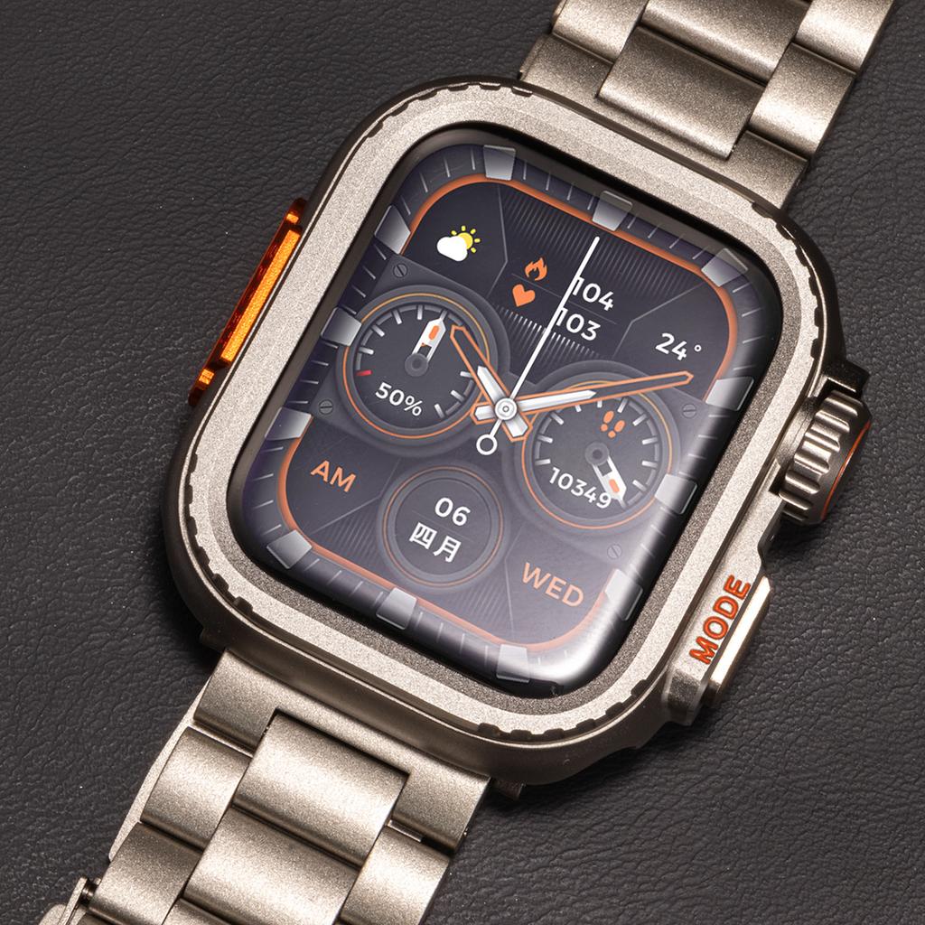 Чехол+Ремешок для Apple Watch Ultra 2 Ремешок 49мм 46мм 42мм 45мм 44мм Браслет из нержавеющей стали IWatch Серии 10 9 8 7 SE Металлический Чехол