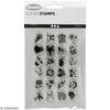 Clear Stamp Set - Little Greetings - 24 Pcs