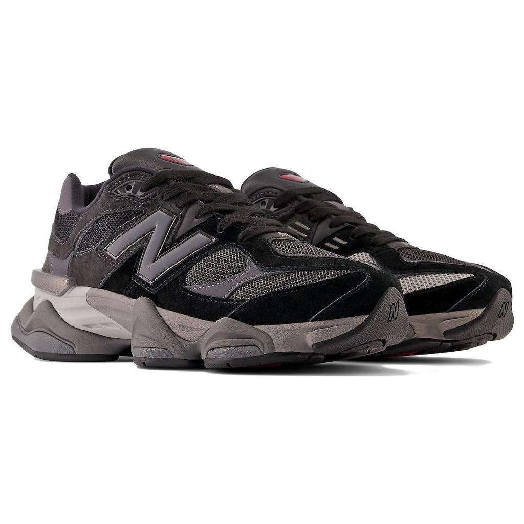 New Balance 9060 Черные кроссовки унисекс Castlerock Rain-Cloud U9060BLK