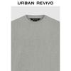 Мужская весенняя простая повседневная однотонная футболка с круглым вырезом UR 2025