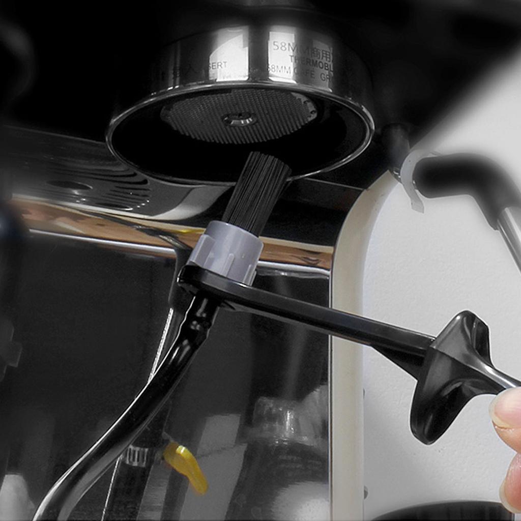 Коммерческая кофемашина Съемная чистящая щетка с термостойким силиконом для паровой трубки и портафильтра