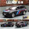 1/43 BMW X5M SUV Alloy Car Model Diecast Metal Track Racing Vehicles Car Model Simulation Collection Childrens Toy Gift