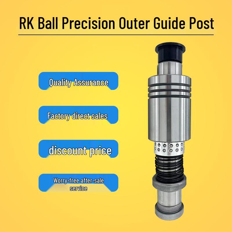 Replacement Disc Mill Mold Accessories - Cross Roller Rolling Rubber Sleeve & Outer Guide Post Bushing Set