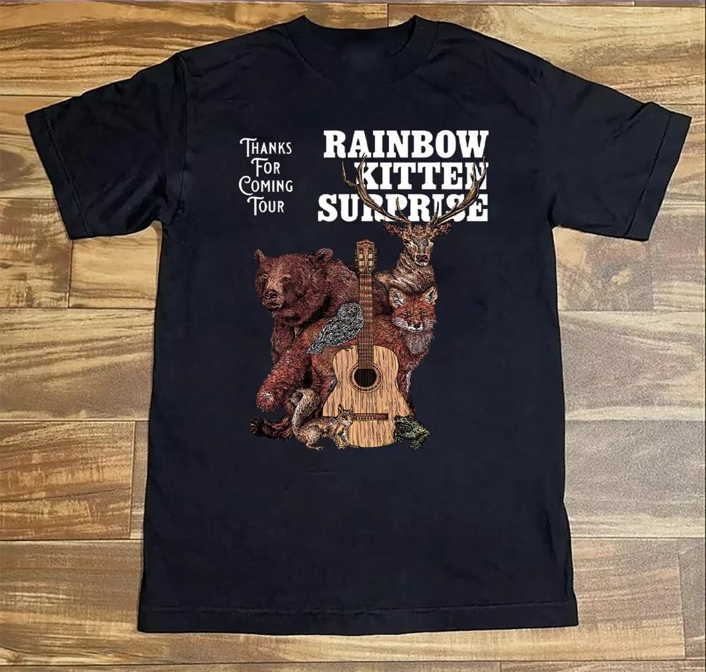 NEW HOT Rainbow Kitten Surprise Thanks For Coming Tour shirt KV38536 Unisex T-Shirt