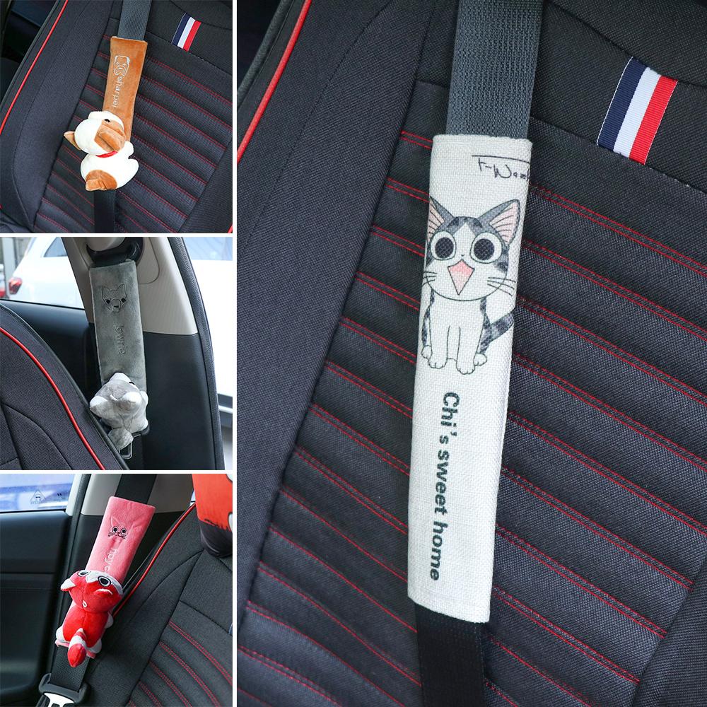 Three-Dimensional General Model Shoulder Guard Cartoon Shoulder Strap Car Safety Belt Protector