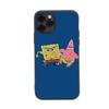 PB10 SpongeBob and Patrick Black Sofe Case for OPPO Reno 8 6 5 4 Pro Plus Find X3 A17 A3 A31 A38 A40 A53 A54 A55 A74 A76 A78 A77 A80 A94 A95 A96 Lite