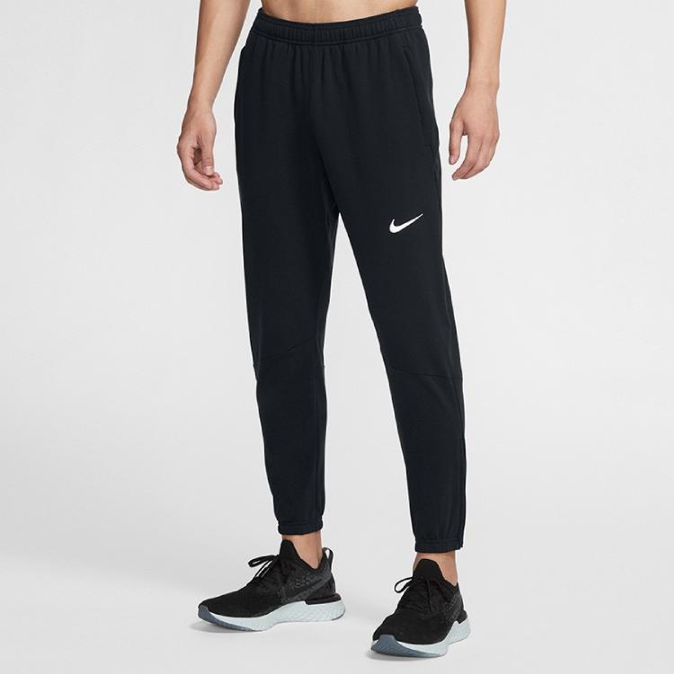 Nike Брюки Therma Essential с манжетами и флисовой подкладкой Мужские штаны черные BV5074-010